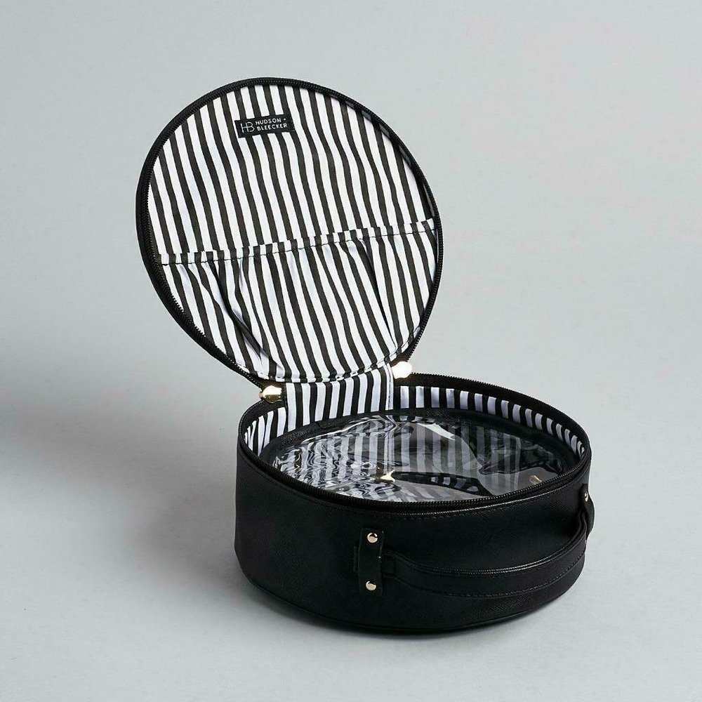 Hudson + Bleecker – Preto Nomad Round Travel Case